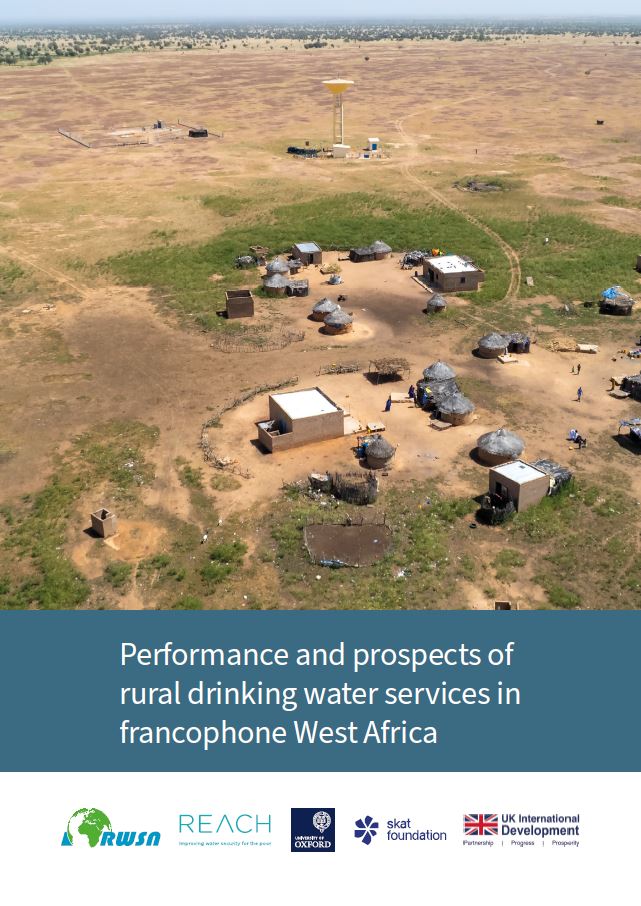 Report cover: Performance and prospects of rural drinking water services in francophone West Africa