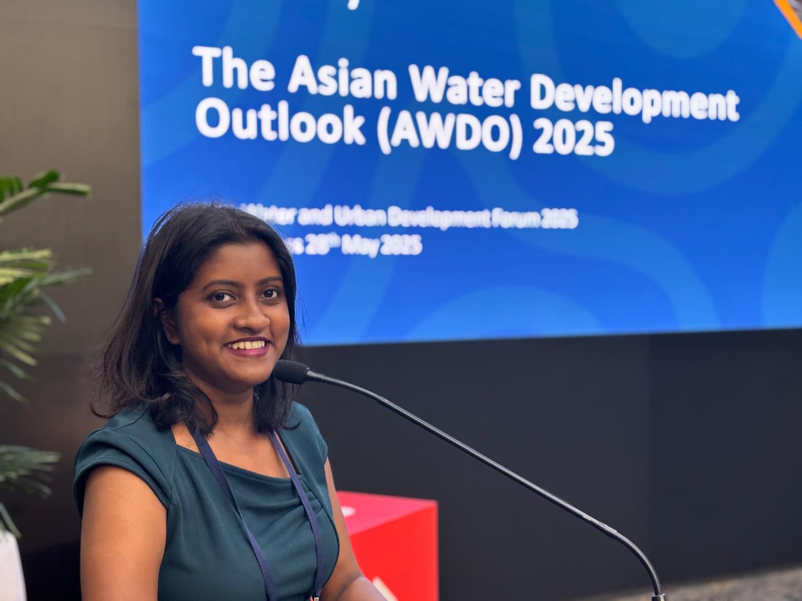 Sonia Hoque at ADB Water and Urban Development Forum
