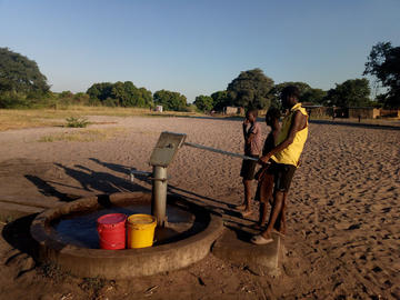 hand pump in rural zambia  credit uptime